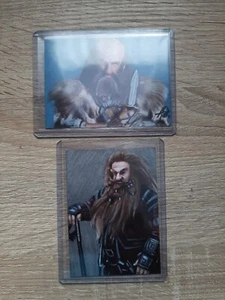 GLOIN & DWALIN THE HOBBIT ACEO PSC SKETCH ART CARDS - Picture 1 of 4