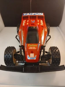 Vintage 80's Nikko Japan 1/14 Frame Buggy Taifun R/C NOS Taiyo Tyco no box cover - Picture 1 of 10