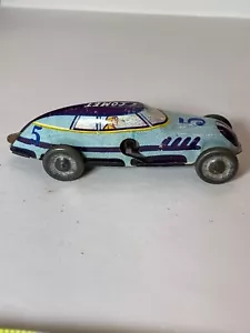 Vintage Marx Racer Tin Litho Wind Up #5 Comet Race Car - Picture 1 of 14