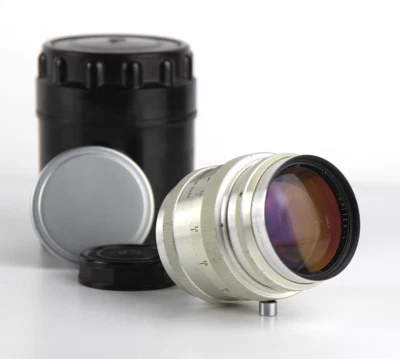 JUPITER 9 Soviet Lens copy Sonnar Rangefinder 85mm f/2  Mount M39 - Image 1 of 4