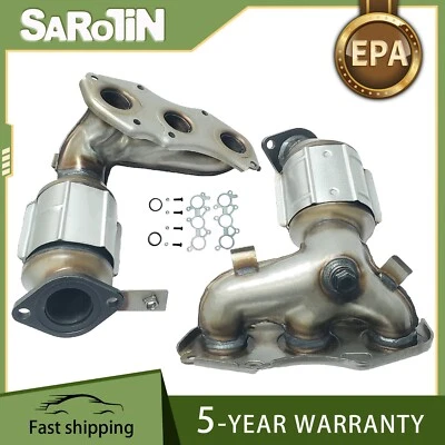 Manifold Catalytic Converter for 2007 - 2017 Lexus ES350 3.5L Direct Fit SET - Image 1 of 4