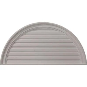 Ekena Millwork überstreichbare Giebellamelle Entlüftung 36" halbrund grundiert Polyurethan - Bild 1 von 5