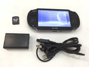 PCH-1000 BLACK VITA SONY JAPANESE VITA WITH KILL ZONE GAME - Picture 1 of 4