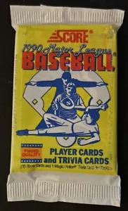 1990 Score Baseball Pack Barry Lyons Mets (Top) Rick Wrona Cubs Rookie RC (Back) - Picture 1 of 2