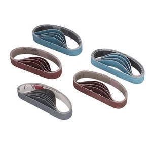 30x Sanding Belts Assortment Knife Sharpener Sandpaper Belt Set 1/2in 12in - Picture 1 of 22
