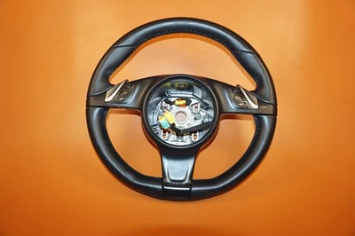 PORSCHE CAYENNE STEERING WHEEL 2014 2015 PANAMERA BLACK 7PP 419 091 CJ OEM - Image 1 of 4