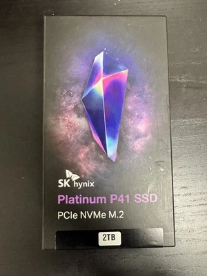 SK hynix Platinum P41 2TB PCIe NVMe Gen4 7 000MB/s LPDDR4 M.2 2280 Internal SSD - Image 1 of 2