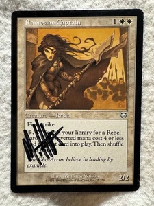 MTG - Ramosian Captain - Mercadian Masques - Artist Signed - Free Shipping! - Picture 1 of 2