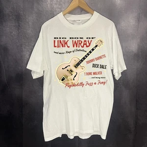 Big Box Of Link Wray And More Kings Of Distortion Cotton Adult Shirt - Picture 1 of 3