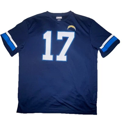 Chargers #17 Philip Rivers NFL Jersey Shirt Men’s XXL by Team Apparel - Image 1 of 4