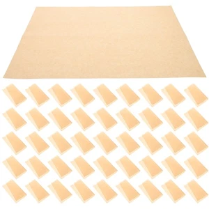 100 piezas Papel de hornear Plantillas de papel encerado Papel pergamino natural - Imagen 1 de 12