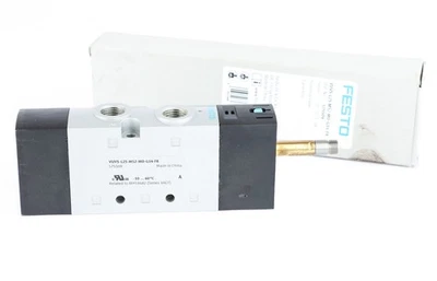 Festo VUVS-L25-M52-MD-G14-F8 5/2 Way Pneumatic Directional Control Valve 1/4"NPT - Image 1 of 4