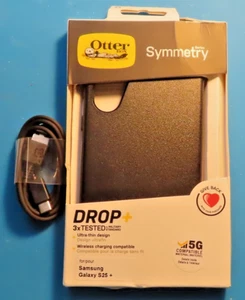 OtterBox Symmetry für Samsung Galaxy S25+ - Schwarz - NEU - Kostenloser Versand + USB-C Kabel - Bild 1 von 4