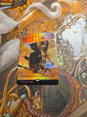 Wasteland Foil MTG Encyclopedia Secret Lair - NM - - Image 1 of 2