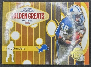 Barry Sanders 2005 Topps Golden Greats #GA6 - Bild 1 von 2