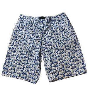 Talbots die perfekte Bermuda Shorts Größe 6 zierlich weiß Elefanten Stretch Tasche - Bild 1 von 8