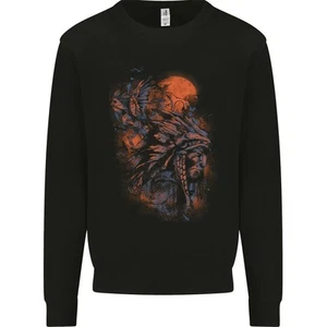 Indianer Kopfschmuck Apache Kinder Sweatshirt Pullover - Bild 1 von 3