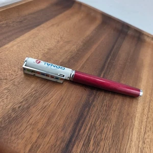 Pluma farmacéutica de colección Gonal F granate diseño colorido coleccionable novedad bolígrafo - Imagen 1 de 5