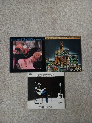 ERIC CLAPTON "TIME PIECES"/LEO KOTTKE/ "FRIDAY NIGHT IN SAN FRANCISCO" & 3 LP'S  - Bild 1 von 4