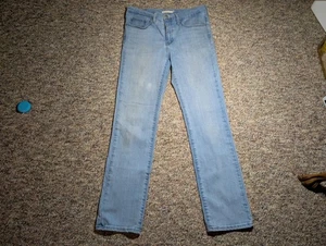 Levi's 314 Shaping Straight Women's Light Blue Wash Denim Jeans Size 30 X 32 - Picture 1 of 6