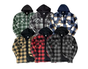 Buffalo Outdoors® Workwear Men's Sherpa Lined Hooded Fleece - Picture 1 of 18