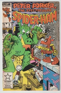 Peter Porker, The Spectacular Spider-Ham #8 (luglio 1986, Marvel Comics) - Foto 1 di 3