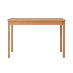 MUJI wooden desk oak W110xD55xH70cm 12841050 lacquer finish Floor Mount #704EK25 - Picture 1 of 9