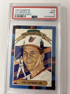 1988 DONRUSS CAL RIPKEN JR. #26 DIAMOND KINGS BALTIMORE ORIOLES HOF PSA 9 MINT - Picture 1 of 2