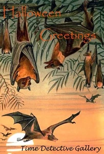 Vintage Halloween Grafikdruck #40 - Bild 1 von 1