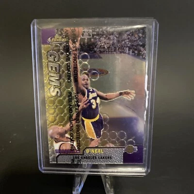 1999 topps finest gems Shaquille O’Neal - Image 1 of 2