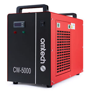 OMTech Water Chiller CW5000 for 50W to 100W CO2 Laser Cutter Engraver CNC Tools