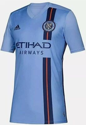 Adidas Boy's New York City Sz YXL FC Youth 2018 Replica Jersey (AZMNY2) Soccer - Image 1 of 4