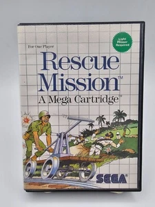 Rescue Mission (Sega Master System, 1988) CIB komplett mit Handbuch - Bild 1 von 7
