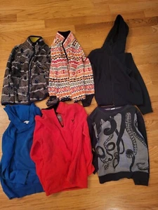 Boys Jacket Uniqlo Old Navy H& M Gymboree 6 7 8 Blue Green Red S - Picture 1 of 7