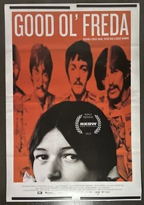 2013 GOOD OL' FREDA Original Documentary Film Poster, 27X40 D/S, WHITE, BEATLES - Picture 1 of 6