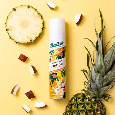 Batiste Dry Shampoo in Tropical 200ml,  Coconut & Floral Fragrance Hair UK - Image 1 of 4