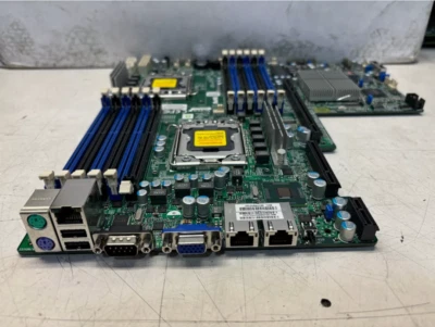 Supermicro X8DTU-F Server Motherboard 2x LGA1366 4G DDR3 Intel Xeon E5640 - Image 1 of 3