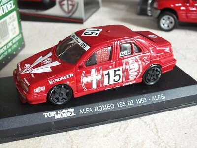 Top Model Collection 022 Alfa Romeo 155 DTM 1993 Alesi M/B No Politoys Dinky - Immagine 1 di 4