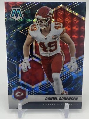 Daniel Sorensen 2021 Panini Prizm Mosaic Genesis  Chiefs SSP Case Hit - Image 1 of 2