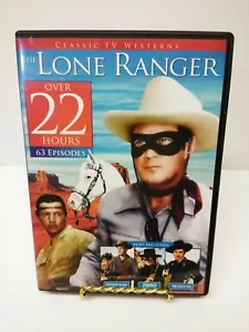 THE LONE RANGER OVER 22 HOURS (63 EPISODEN) CLASSIC TV WESTERNS ZORRO CISCO KID - Bild 1 von 3