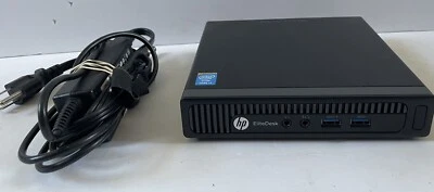 Mini escritorio HP ELITESK 800 G1 DM i3-4130T 2,90 GHz 12 GB 128 GB SSD WIN10 Pro Foto 1 de 4