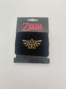 Nintendo Legend of Zelda Wrist Sweat Band Loot Crate Exclusive BioWorld Black - Picture 1 of 2
