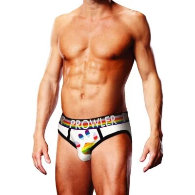 CALZONCILLOS PARA HOMBRE PROWLER ESTAMPADO PAW PARA HOMBRE HOMBRE BANDERA DEL ORGULLO GAY PAWLER PAW ROPA INTERIOR GAY Foto 1 de 4