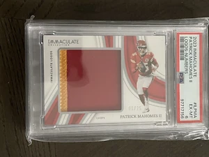 2023 IMMACULATE PATRICK MAHOMES 11LOGOS-NUMBERS #ILPMA PSA EX-MT 6 - Picture 1 of 2