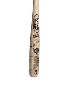 1995 Milwaukee Brewers Signed bat 25+ listach Valentin vina jada sparks jsa ltr - Picture 1 of 11