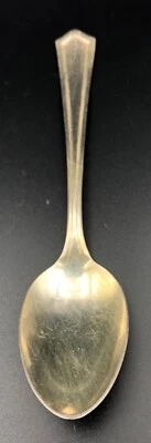 Vintage! 1881 Rogers Silver Co.A1 colher de chá banhada a prata Salem década de 1915. - Imagem 1 de 3