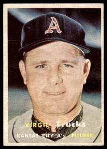 1957 Topps #187 Virgil Trucks - Picture 1 of 2