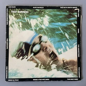 THAT SUMMER! (1979) movie soundtrack Vinyl LP Elvis Costello Ramones Patti Smith - Picture 1 of 6