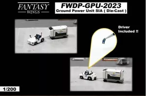 Ground Power Unit Set (SIA) Scale 1:200 Diecast Fantasywings FWDP-GPU-2023 - Bild 1 von 1