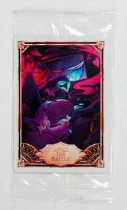 Hazbin Hotel Promo Trading Card VOX & VALENTINO - AFTER THE BATTLE - IN HAND!! - Picture 1 of 3